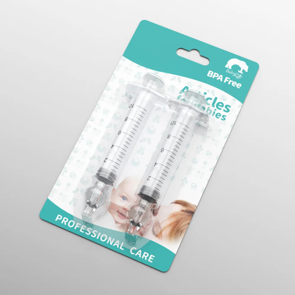 Silicone Baby Nasal Aspirator Syringe Baby Nose Cleaner Kids Rhinitis Nasal Washer Reusable Nasal Irrigator Washing for Children