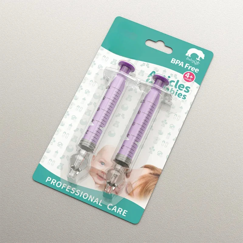 Silicone Baby Nasal Aspirator Syringe Baby Nose Cleaner Kids Rhinitis Nasal Washer Reusable Nasal Irrigator Washing for Children