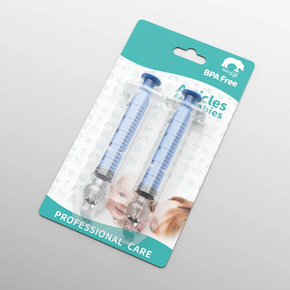 Silicone Baby Nasal Aspirator Syringe Baby Nose Cleaner Kids Rhinitis Nasal Washer Reusable Nasal Irrigator Washing for Children